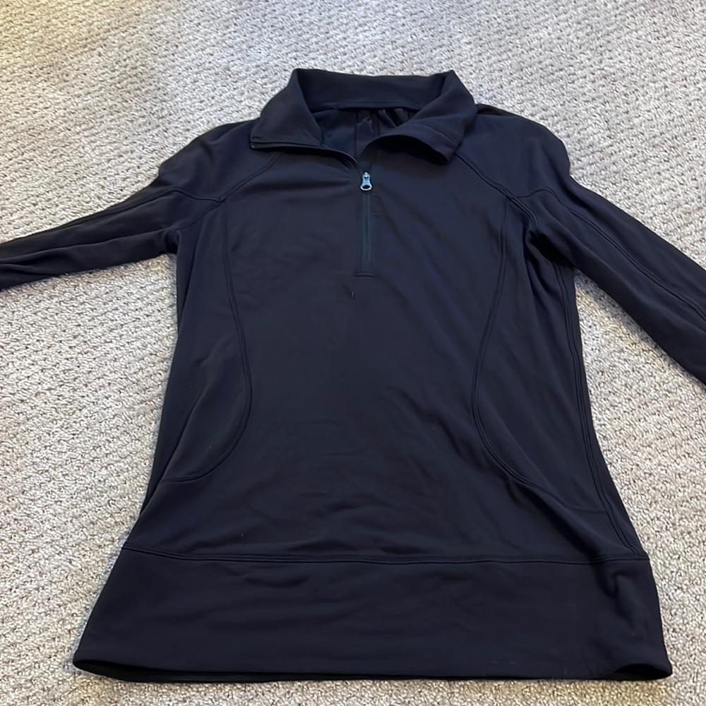 Lululemon black half zip